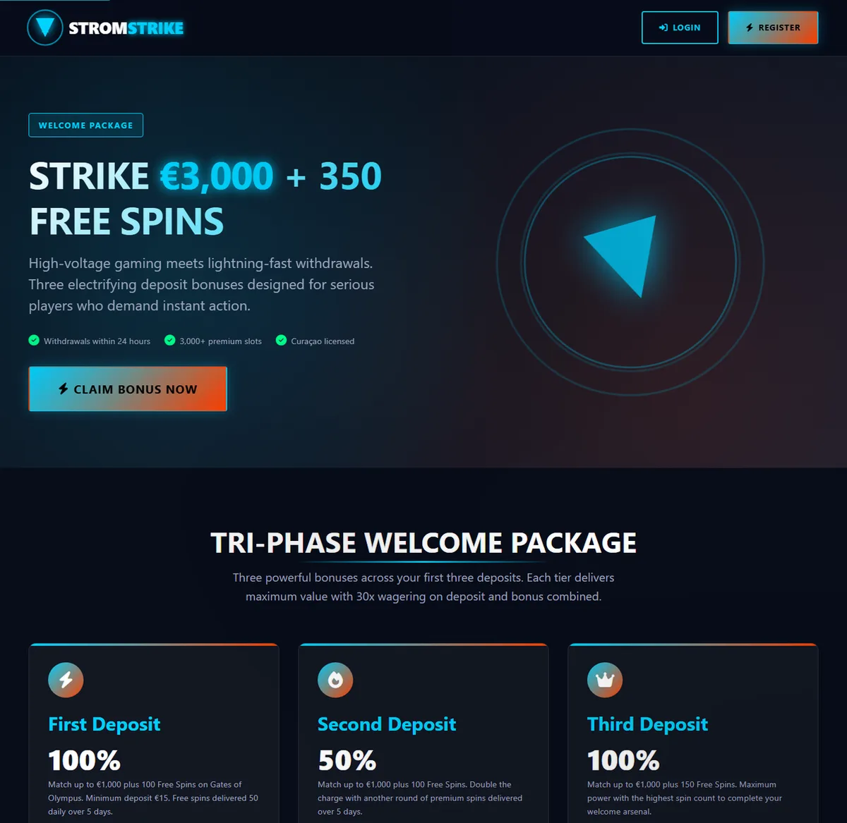 StromStrike Casino